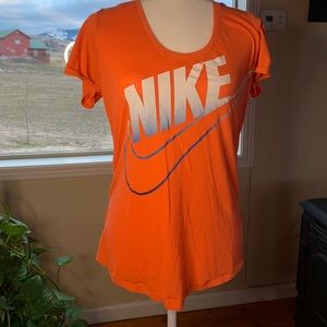 Orange Nike Shirt